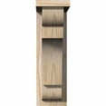 thumbnail image 2 of 5 1/2"W x 14"D x 18"H New Brighton Smooth Corbel w/Backplate, Douglas Fir, 2 of 9