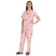 thumbnail image 3 of Inkmeso Womens Pajama Sets Soft Sleepwear Printed Sleep Top & Long Pajama 2 pc Pjs, 3 of 7