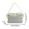 thumbnail image 3 of jiaxiM Popular Outdoor Waterproof Silicone Tote Bag,Floating Silicone Pool Beach Crossbody Tote, Reusable Travel Handbag, 3 of 7