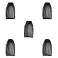 thumbnail image 1 of relayinert Casquette Moustiquaire en Nylon Respirante Taille Unique de Rechange Plein Air Voyage Camping Randonnée Pêche Chapeau Antiparasite Couvre-Chef Noir 5 Ensembles, 1 of 6