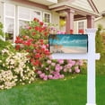 thumbnail image 7 of Bingfone Shopping Cart On Tropical Beach Magnetic Mailbox Cover Standard Size for Garden Yard Outdoor Decorations-25.5x21 in, 7 of 7