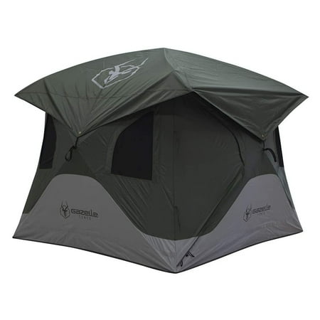 UPC: 0012642026041 | Gazelle Tents™ T3X Portable Hub Tent 3-Person Alpine Green GT301GR