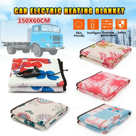 24v Electric Heater Relay - Electric Heated Warm Winter Blanket 24V 40W Car Van Truck Fiber Cosy Cover Heater Pattern Random delivery