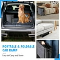 thumbnail image 6 of Dog Ramp for Car, Folding Dog Ramp, 63"x17" Car Ramp for Dogs, Dog Ramps for Large Dogs SUV, Car Dog Ramp with Non-Slip Rug Surface, Dog Ramp for SUV, Truck, 6 of 7