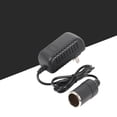 thumbnail image 3 of Flmtop Portable Home 220V to 12V Car Cigarette Lighter Socket Adapter Converter Cable, 3 of 6