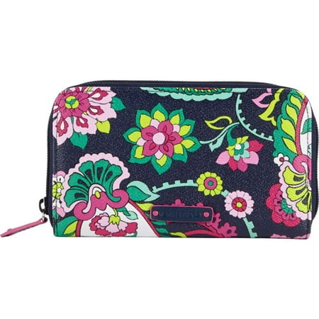 Vera Bradley Accordion Wallet (Petal Paisley) | Walmart Canada