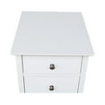 thumbnail image 3 of International Concepts Two drawer File Cabinet-Color:Beach White, 3 of 6