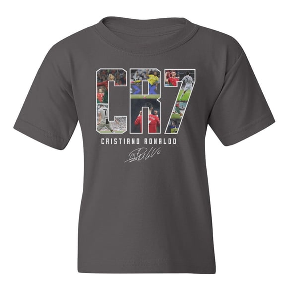 Camiseta Cup & Branch Collage Ronaldo Tribute Soccer GOAT