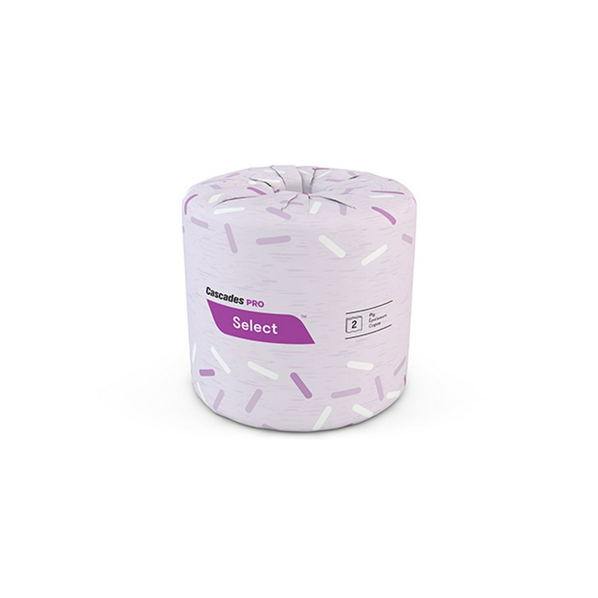 Select® Standard Toilet Paper, White, 2-Ply, 420 Sheets/Roll, 48