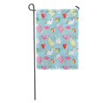 thumbnail image 1 of POGLIP Blue Pattern Summer Pool Floats in Funny Cartoon Colorful Unicorn Garden Flag Decorative Flag House Banner 12x18 inch, 1 of 2