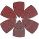 thumbnail image 1 of Sandpaper Triangles, 60pcs 10* (p40/60/80/120/180/240), (105 Mm X 152 Mm), 1 of 5