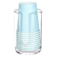 thumbnail image 4 of LXYFH Rack Under $5 Modern Acrylic Compact Small Disposable Paper Cup Dispenser Storage Holder For Rinsing Cups On Bathroom Vanity Countertops Cups Not Included, 4 of 4