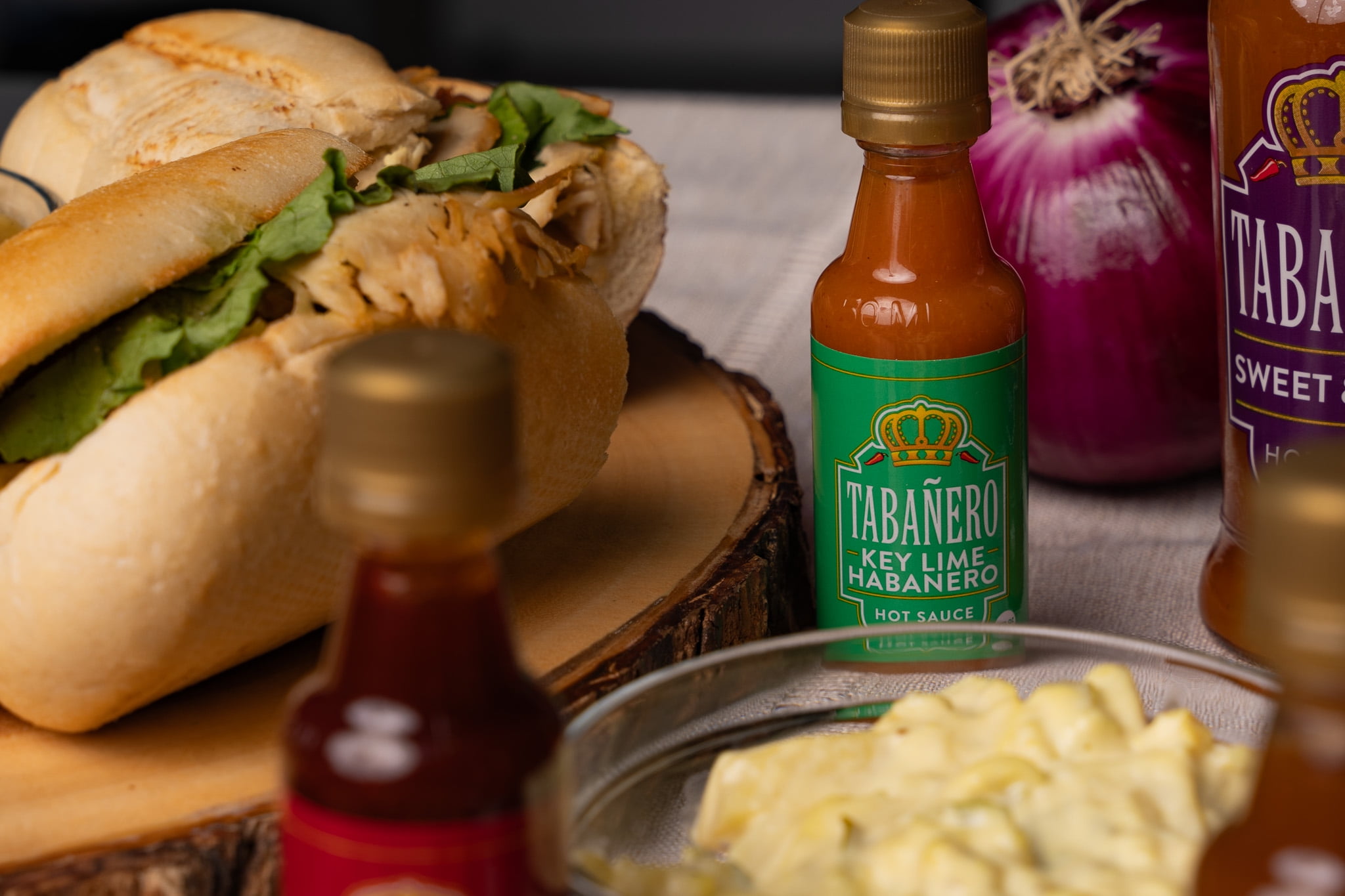 (5 pack) Tabanero Key Lime Habanero Hot Sauce - 1.7 oz Mini Bottle