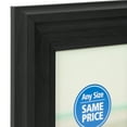 Mainstays Curved 4x6 Black Decorative Tabletop Picture Frame