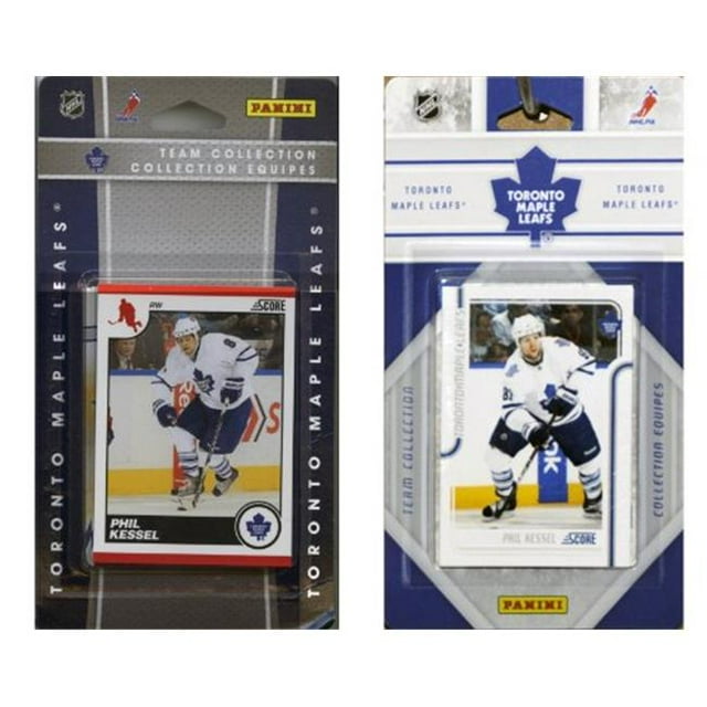 C & I Collectables LEAFS2TS NHL Toronto Maple Leafs Licensed Score 2 Team Sets