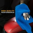 thumbnail image 4 of Eurow Microfiber 16 x 16in 300 GSM Ultrasonic Cut Cleaning Towels 12Pk - Blue, 4 of 6
