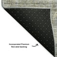 thumbnail image 3 of Addison Rugs Mayfield Washable Transitional Stripes Gray Rectangle Rug, 2'6" x 3'10", 3 of 6