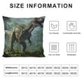 thumbnail image 5 of COMIO 20x20 Inch Tyrannosaurus Rex Pillow Covers Lightweight and Soft Decorative Square Throw Pillow Cases for Sofa Car Pillowcase, 5 of 5