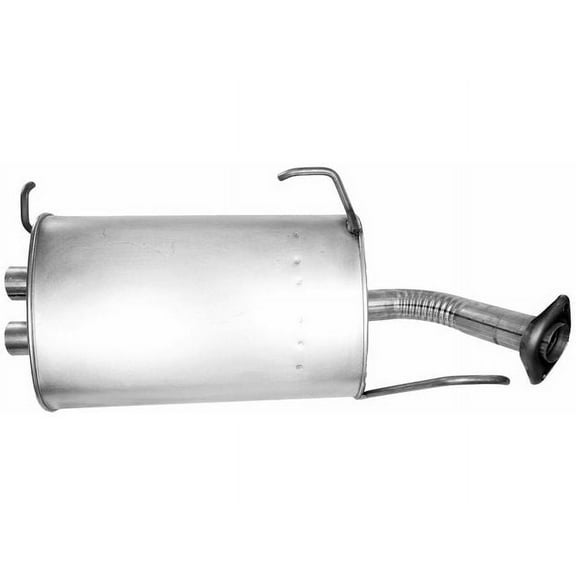 Muffler - Compatible with 1996 - 2000 Nissan Pathfinder 3.3L V6 1997 1998 1999