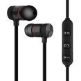 thumbnail image 2 of Injueey Auriculares deportivos inalámbricos estéreo Bluetooth 4,1 para para para auriculares impermeables con micrófono Cables de audio/vídeo negro, 2 of 6