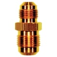 thumbnail image 1 of Conexión para manguera HOMEPLUS+ Flare Union, 3/8 x 1/4 pulgadas, latón, 1 of 1