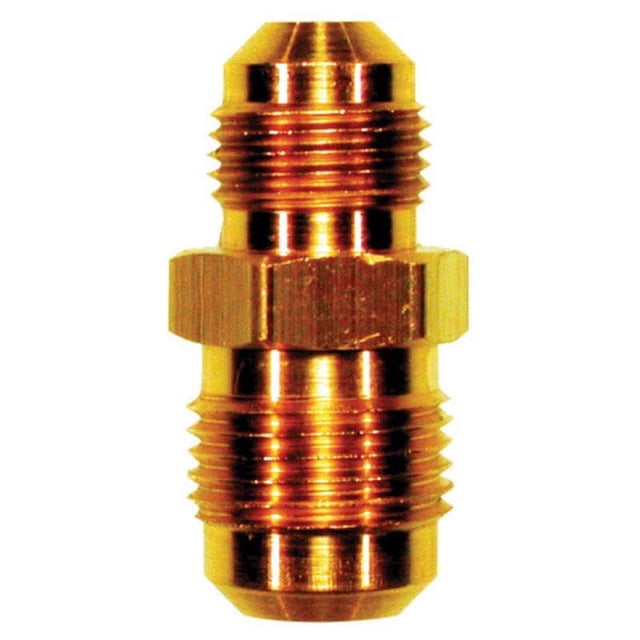 Conexión para manguera HOMEPLUS+ Flare Union, 3/8 x 1/4 pulgadas, latón