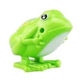 thumbnail image 4 of CIMAXIC 3PC Bouncing Clockwork Toy Baby Jumping Plastic Classic Educational Fun Toys Gift for Kids Children (Green),2.36"X2.28"X2.2", 4 of 4
