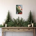 thumbnail image 5 of ZHONGYUTONG Santa Claus Canvas Wall Art Christmas Pictures Wall Decor Vintage Santa Painting for Living Room Bedroom Decor Framed (28.00" x 42.00"), 5 of 5
