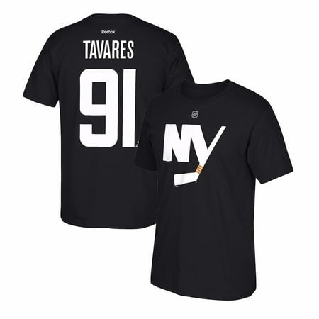 - John Tavares Reebok New York Islanders Premier Player Jersey Black T-Shirt Men's