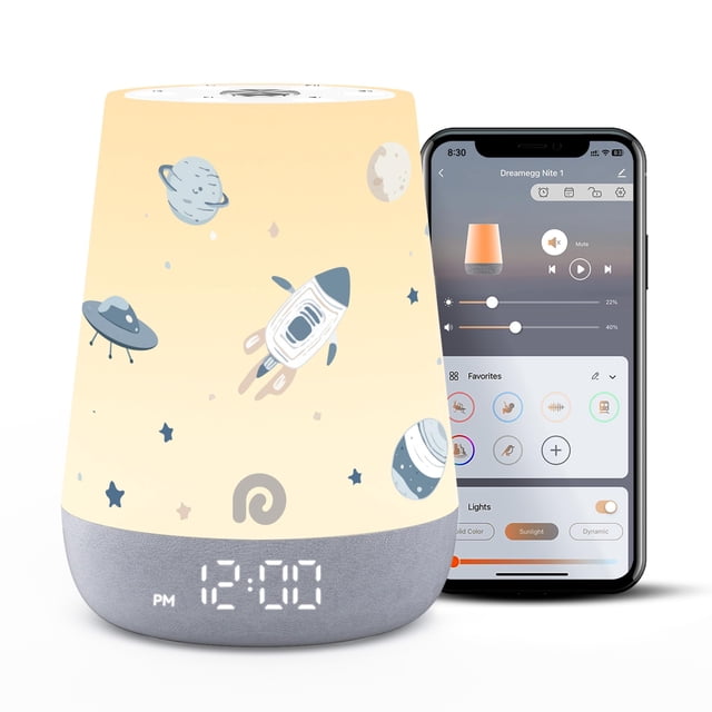 Máquina de sonido para bebés Sleep Solution Dreamegg Nite 1, color blanco