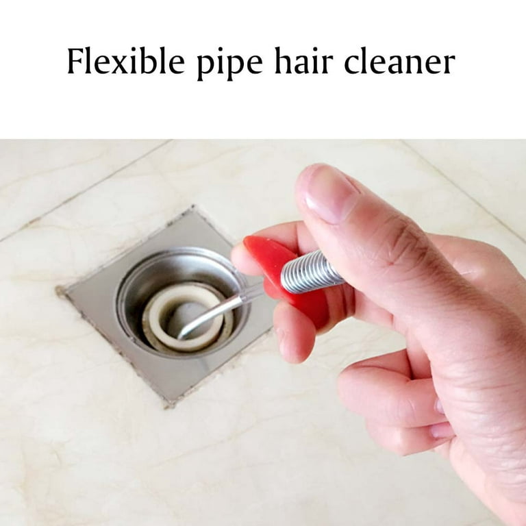 1PC Kitchen Sink Cleaning Hook Sewer Dredging Spring Pipe Hair Dredgin –  RegalValue