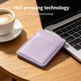 thumbnail image 4 of GASTROPOD 2026 New Card Holder Wallet Anti Degaussing Card Wallet Unisex Credit Card Skin Purple for Daily Use Travel Office Shopping Business Trips Outdoor Activities, 4 of 6