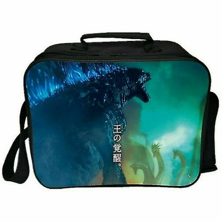 Godzilla Portable Duty Lunch Bag Kids Lunch Box Insulated Food Cooler
