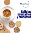 thumbnail image 2 of Macrofibra Integral Galleta Almendra - Reducido en Azucar, Vegano, Sin Lactosa, Macrobiotico e Integral, Alto en Fibra 5 Paq c/10 pzas., 2 of 9