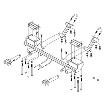 Roadmaster Tow Bar Bracket – Heavy-Duty Hitch Mount For Easy Towing