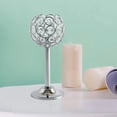 thumbnail image 4 of Candelero de Mosaico Colco Candelieres de Cristal 19cm Plata, 4 of 8