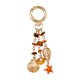 thumbnail image 1 of Cadena de llaves de llave de playa Decoración divertida Titular de llave única Costeo de llavero simple para bolsas de aniversario de bolsas Fiesta de Naranja, 1 of 8