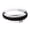 Black, variant on Purple Zipper Round Hard Shell Travel Storage Bag Waterproof Portable Organizer For Cosmetics Toiletries Toys Home