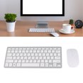 thumbnail image 3 of Keyboard and Mouse Set, 78-Key 2.4G Wireless Slim Design, Ergonomic Typing for PC Laptop Tablet 10M Range, 3 of 7