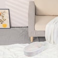 thumbnail image 4 of REGALWOVEN 3 Packs Storage Basket, Shelf Closet Storage Bin for Key Tray Bowl for Entryway Desk, Catchall Home Decor White 11.8*6.7*3.5in, 4 of 5