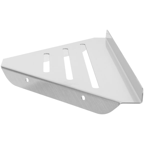 LEORX Wall Mounted Stainless Steel Shower Shelf for Bathroom Storage