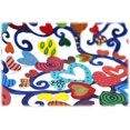 thumbnail image 6 of Yair Emanuel Bowl - Large Laser Cut Hand Painted - Hearts, 6 of 8