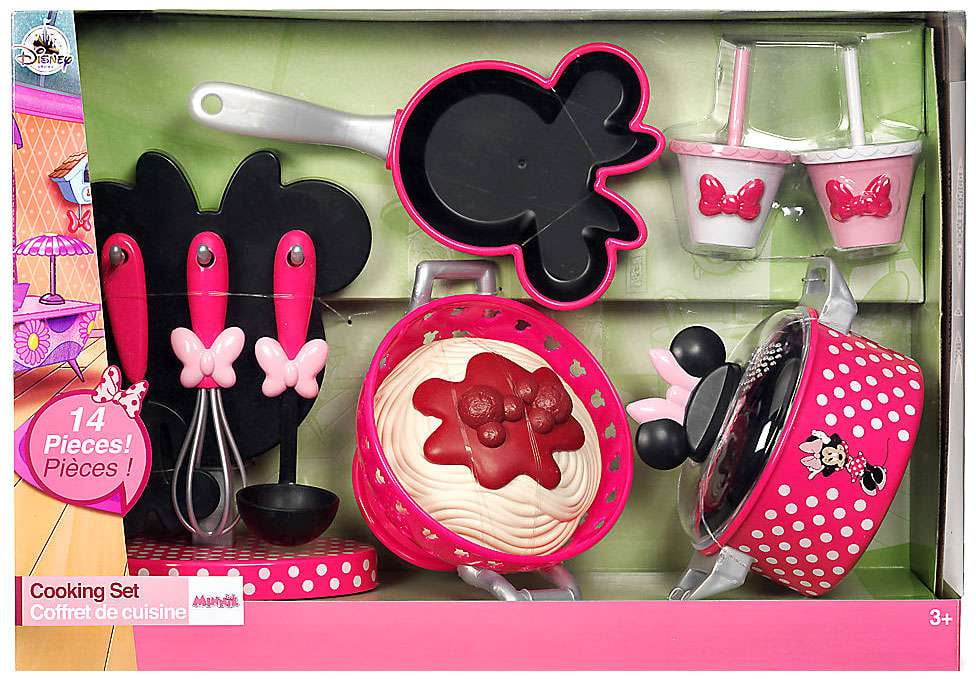 minnie bowtastic kitchen accessory set