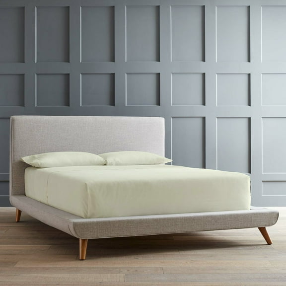 Queen - 60" x 80" Size Microfiber Bed Sheets Luxury 1800 Thread Count Brushed Microfiber Sheet Set Super Soft & Silky Feel 18 Inch Deep Pocket - Queen, Ivory