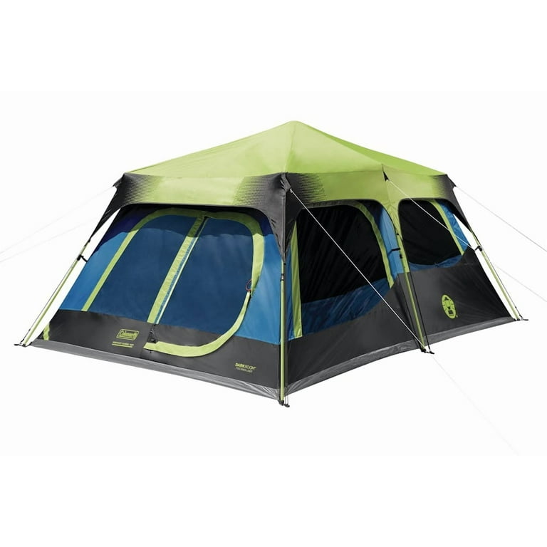 Coleman 10-Person Dark Room Instant Cabin Tent with Rainfly