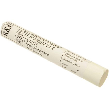 UPC: 0836943005105 | R&F Pigment Sticks  38ml  Titanium-Zinc White