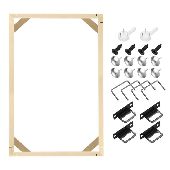 12 x 18 Inches Canvas Stretcher Bars, Wood Canvas Frame Kit Stretcher Frames