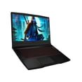 thumbnail image 2 of Laptop Gamer MSI Thin GF63, Core i5 12450H, RAM 8GB, SSD de 512GB, Pantalla de 15.6 144 Hz, GeForce RTX 2050,  Windows 11 Home, Teclado versión en inglés., 2 of 3