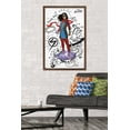 thumbnail image 2 of Marvel Ms. Marvel - Doodles Wall Poster, 22.375" x 34" Framed, 2 of 6