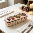 thumbnail image 4 of Clode Christmas Tin Foil Containers with Lid – Rectangular Disposable Aluminum Foil Pans & Foil Treat Containers for Leftover Food Storage, Cookie Tins, Christmas Party Baking, Cooking & Roasting, 4 of 8